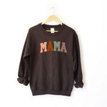 Mama Block Colorful Sweatshirt Simply Sage Market