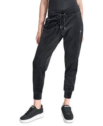 Женские Спортивные брюки DKNY Platinum Velour Slim-Fit DKNY