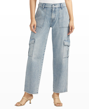 Женские джинсы-карго в стиле милитари Silver Jeans Co.