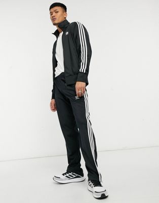 Черные спортивные штаны с тремя полосками adidas Originals adicolor Firebird Adidas