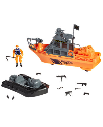 Игровой набор «Спасательные лодки», созданный для вас компанией Toys R Us True Heroes