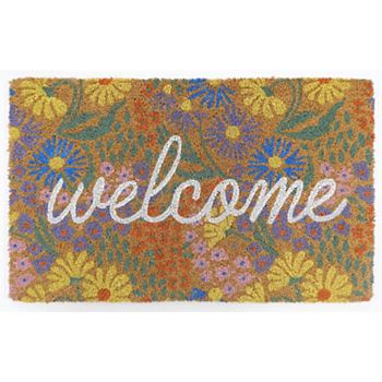 Celebrate Together™ Spring Floral Welcome Coir Doormat Celebrate Together