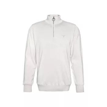 Cotton Half-Zip Sweater Barbour