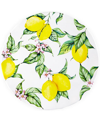Лимоната 16-дюймовая меламиновая тарелка Q Squared