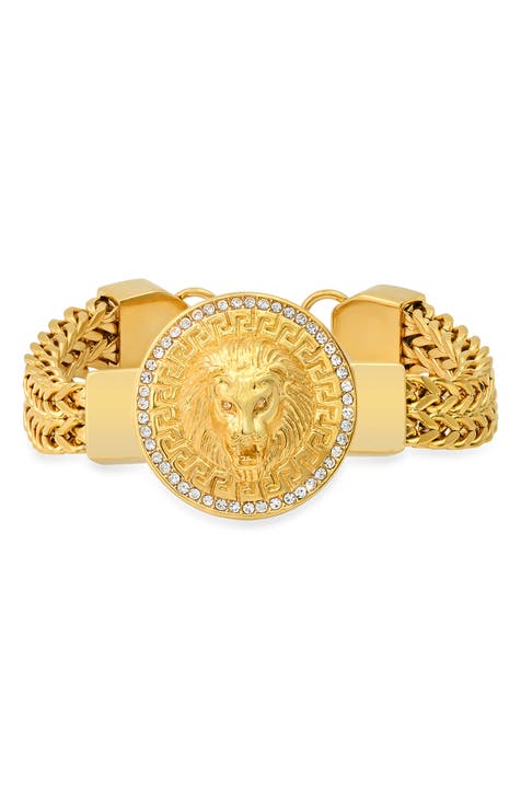 браслет «Голова льва» HMY Jewelry