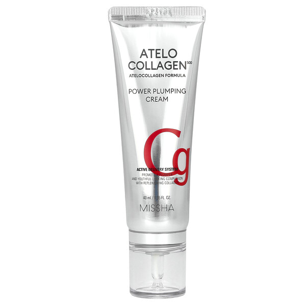 Atelo Collagen, Крем для увеличения объема, 1,35 ж. унц. (40 мл) Missha