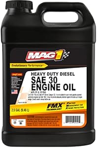 00132 SAE 30 Heavy Duty Diesel Engine Oil - 2.5 Gallon Mag 1