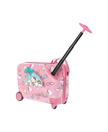 Hello Kitty Ride-on Luggage Summer Time Kids 14.5" luggage Ful