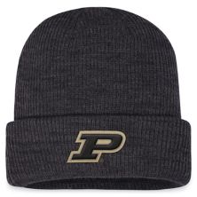 Men's Top of the World Charcoal Purdue Boilermakers Sheer Cuffed Knit Hat Top of the World