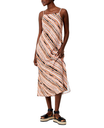 Женское текстурированное платье с завязками на спине Gaia Flavia с принтом French Connection