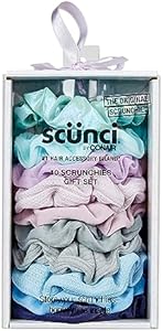 Scunci by Conair 6pk Claw Clips - hair accessories for girls and women - teen girl gifts trendy stuff - for all hair types - Assorted Colors and Sizes Conair