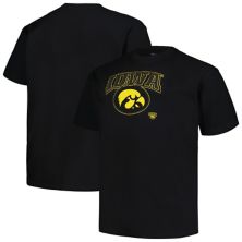 Черная мужская футболка Profile Iowa Hawkeyes Big & Tall Pop Profile