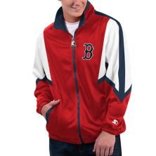 Men's Starter Red Boston Red Sox Lead Runner Full-Zip Jacket Starter