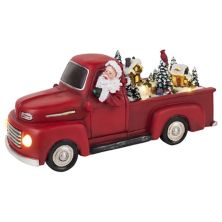 Мистер Рождество Анимированный декор стола с красным грузовиком Mr Christmas