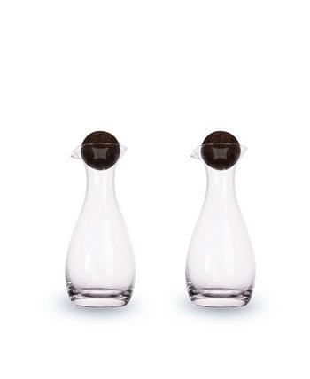 By Widgeteer Nature Бутылки для масла и уксуса с пробковыми пробками, набор из 2 шт. Sagaform