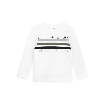 Little Boy's Striped Long-Sleeve T-Shirt Miles the Label