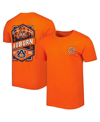 Мужская оранжевая футболка Auburn Tigers Double Diamond Crest Great State Clothing