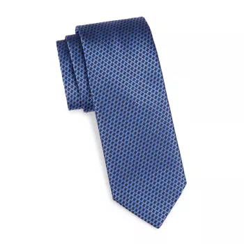 Аккуратный шелковый галстук Canali