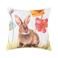 C&F Домашняя декоративная подушка с пасхальным кроликом для дома и улицы C&F Home