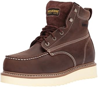 Wolverine Mens Loader 6 Inch Soft Toe Wedge Work Boot Wolverine