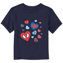 Baby & Toddler Boy Spider-Man Candy Hearts Graphic Tee Licensed Character