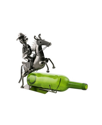 Ковбой на лошади Держатель для бутылок вина Wine Bodies