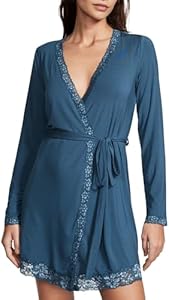 Victoria's Secret Modal Lace Trim Robe, Women's Sleepwear (XS-XXL) Victoria"s Secret