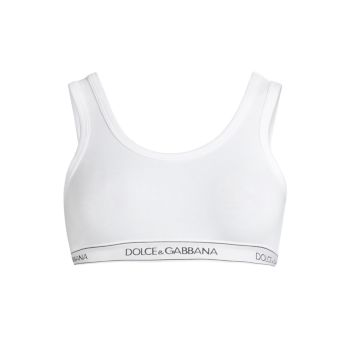 Спортивный бюстгальтер с логотипом Dolce & Gabbana