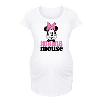 Disney's Minnie Mouse Mama Maternity Graphic Tee Disney