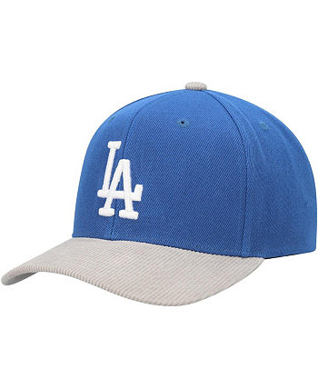 Мужская вельветовая кепка Royal Los Angeles Dodgers Snapback Snapback Mitchell & Ness