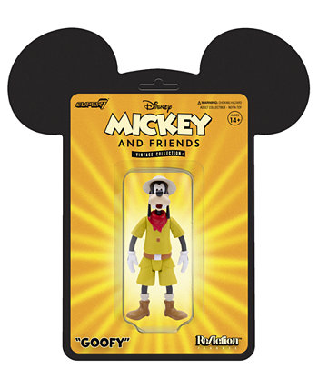 Фигурка ReAction Goofy 3,75 дюйма из коллекции Disney в винтажном стиле SUPER7