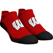 Rock Em Socks Wisconsin Badgers Hex Ankle Socks Unbranded