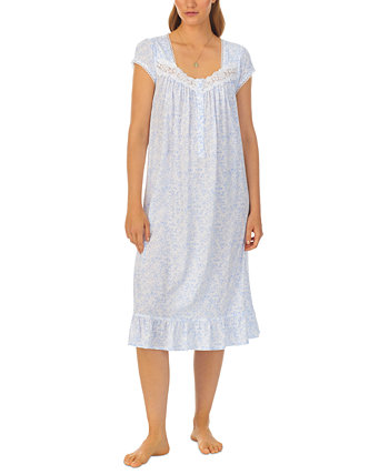 Женская ночная рубашка вальс с короткими рукавами Eileen West