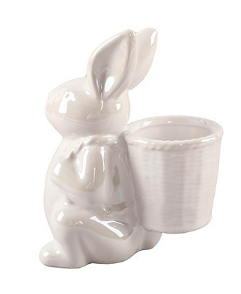 Керамическая ваза Bunny Basket, 7 дюймов FLORA BUNDA