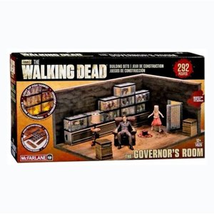 The Walking Dead TV Series (2014) McFarlane Toys Governor's Room Building Figure Pack 14526 HASBRO