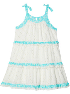 Ярусное платье Ditsy с цветочным принтом (для малышей/маленьких детей/больших детей) PEEK