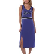 Women's G-III 4Her by Carl Banks Purple Baltimore Ravens Main Field Maxi Dress In The Style