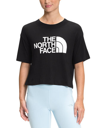 Укороченная футболка из хлопка The North Face