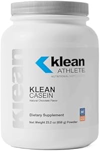 Klean ATHLETE | Klean Casein Protein | Designed to Help with Recovery and Reduce Muscle Breakdown.* | NSF Certified for Sport | 23.2 Ounces | Natural Chocolate Flavor Klean Athlete