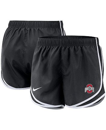 Женские черные шорты Ohio State Buckeyes Team Tempo Performance Nike