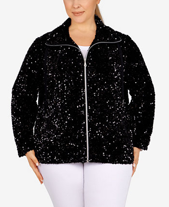 Plus Size Statement Sequin Jacket Ruby Rd.