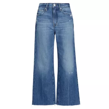 Свободные прямые джинсы со средней посадкой FRAME
