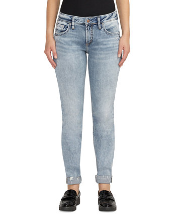 Женские зауженные джинсы-бойфренды Silver Jeans Co.