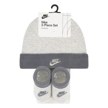Newborn Baby Nike Futura Hat & Booties Set Nike