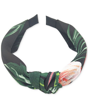 Tropical-Print Knotted Headband, Created for Macy's INC International Concepts