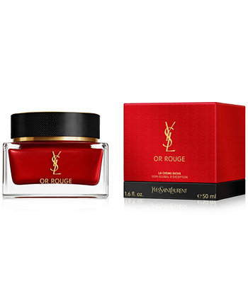 Крем Or Rouge Crème Riche для глубокого увлажнения и восстановления упругости кожи Yves Saint Laurent