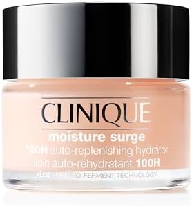 Clinique Moisture Surge 100H Auto-Replenishing Hydrator Oil Free Face Moisturizer With Hyaluronic Acid For All Skin Types | Hydrating + Moisturizing Clinique