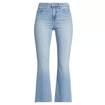 Расклешенные джинсы Kendra с высокой посадкой L'AGENCE