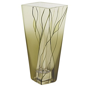 Evergreen 8-дюймовая квадратная ваза Badash Crystal