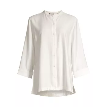 Рубашка-туника из шлифованного твила Natori